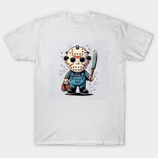 cute mad jason chibi T-Shirt